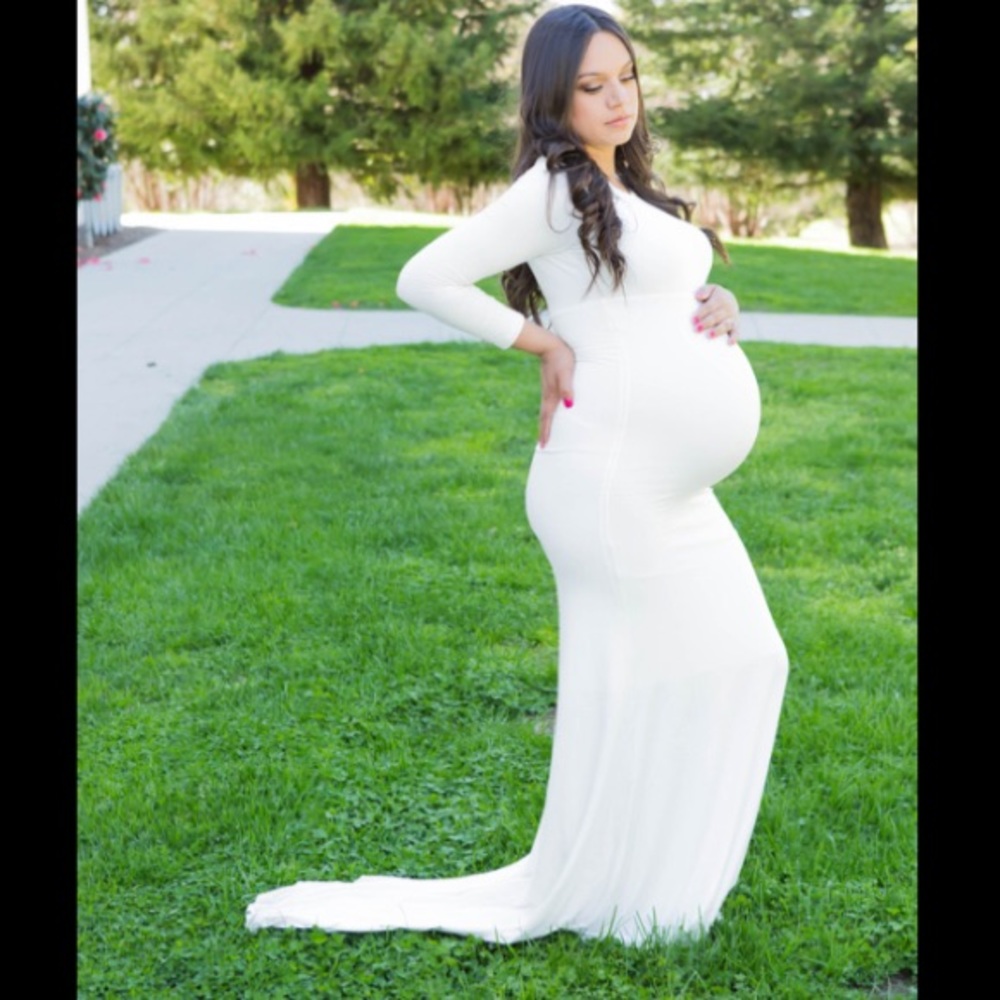 🌟host pick🌟Long sleeve maternity dress